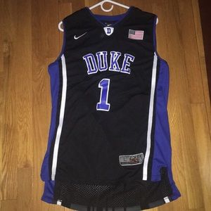 kyrie irving black duke jersey